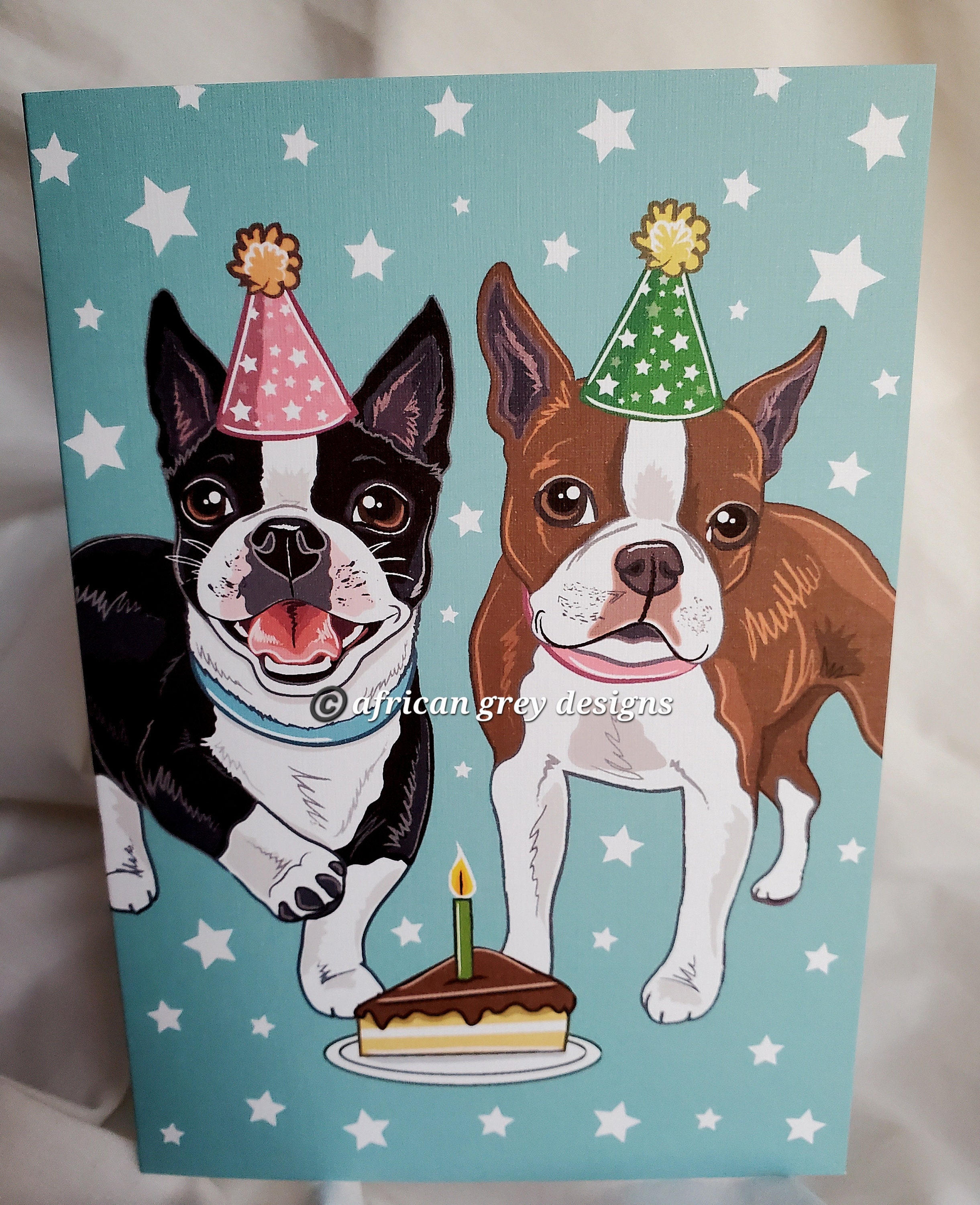 Boston terrier birthday cake cheap