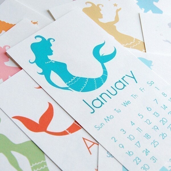 2011 Mermaids Calendar - Sneak Peek