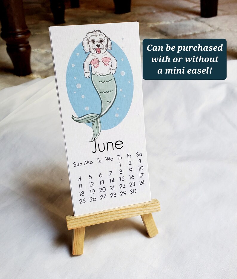 2023 Maltese Calendar Mini Desk Size Printed on Recycled Etsy