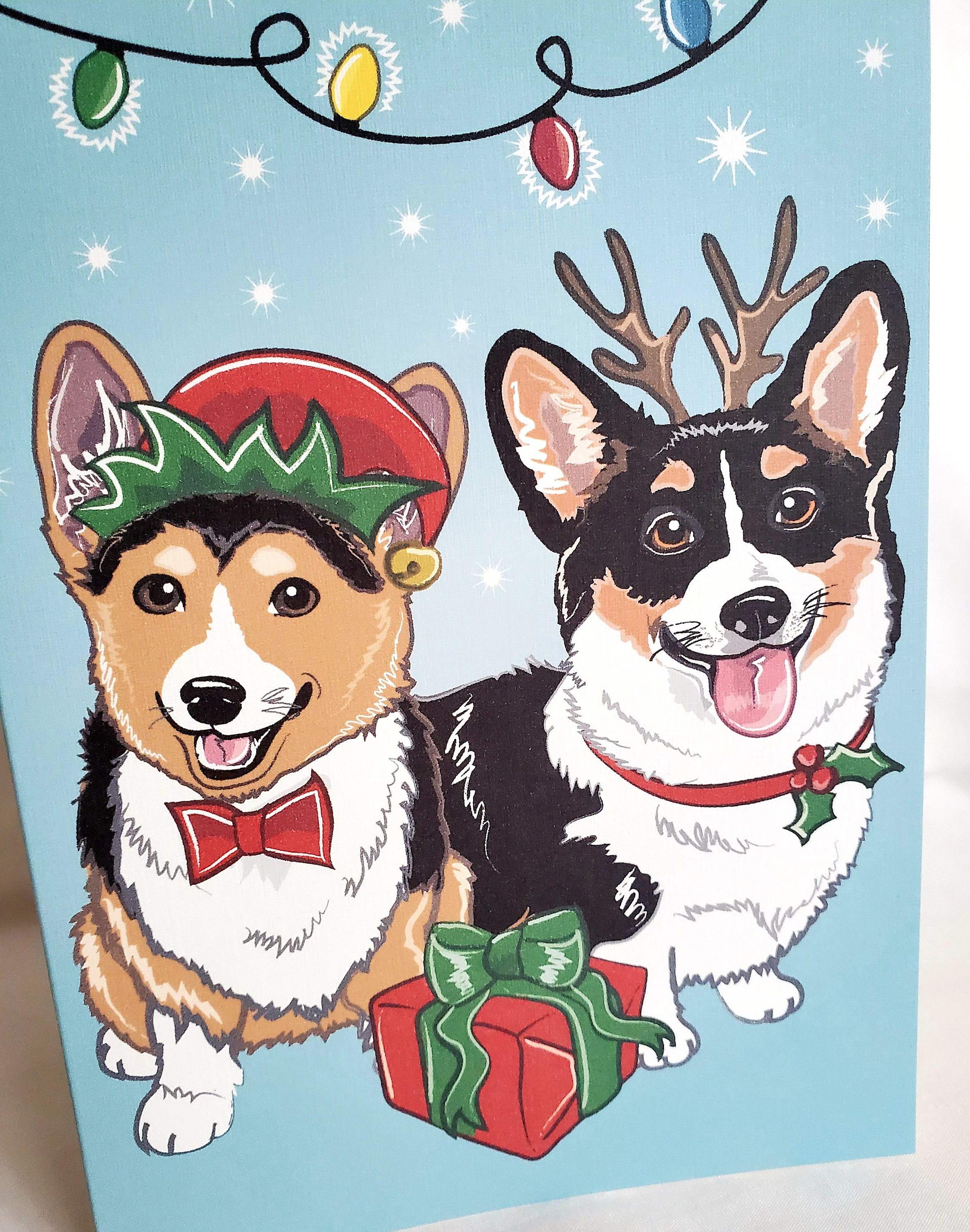 Corgi Christmas Cards 