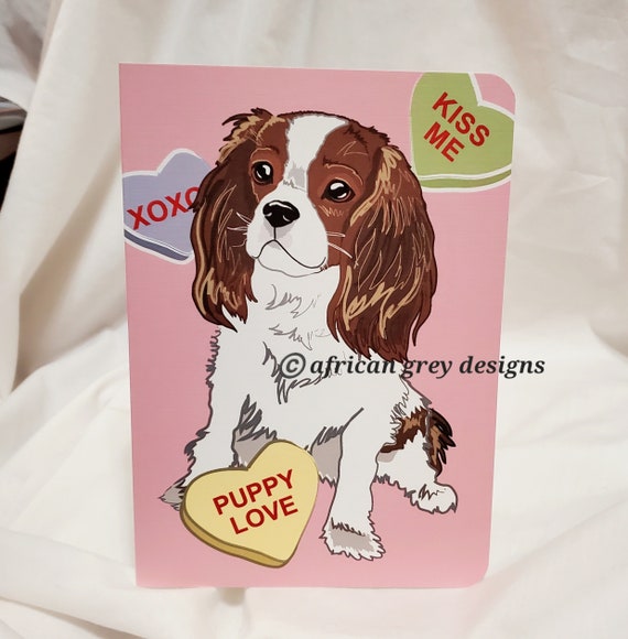 Cavalier King Charles Spaniel & Paws Umbrella Cavalier King Charles Spaniel & Paws Umbrella
