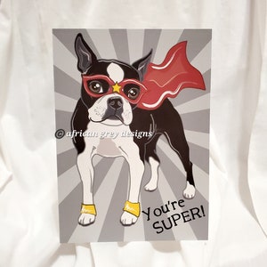 Super Boston Greeting Card