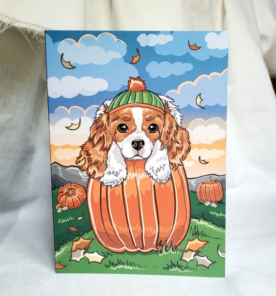 Mommy's Little Pumpkin Shirt - Tri Cavalier King Charles Spaniel Mommy's Little Pumpkin Shirt - Tri Cavalier King Charles Spaniel