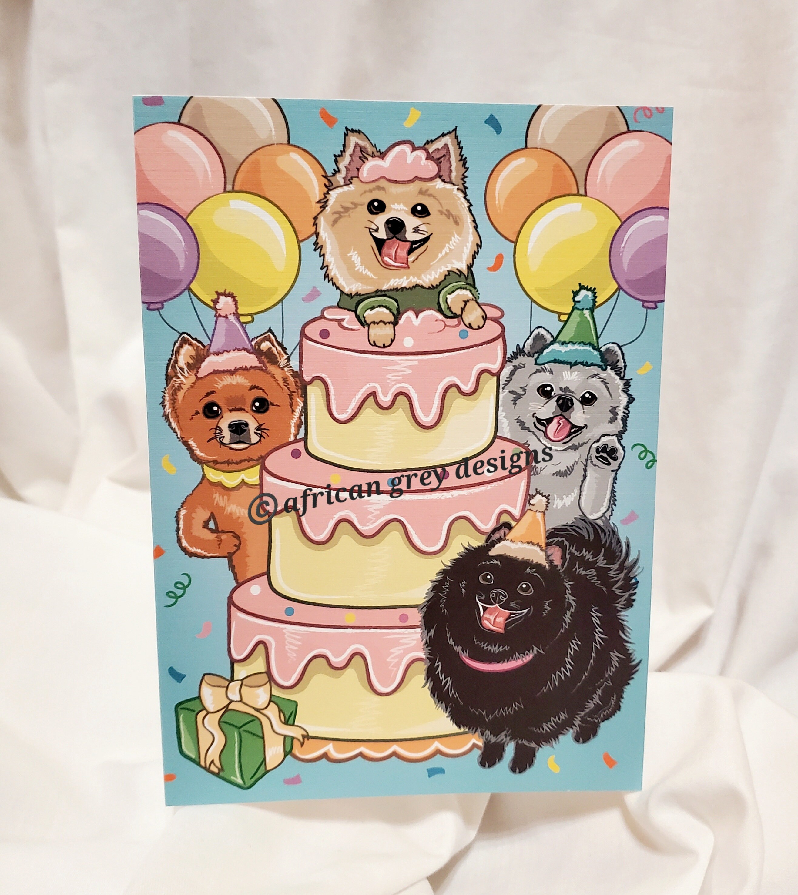 Pomeranian cake cheap
