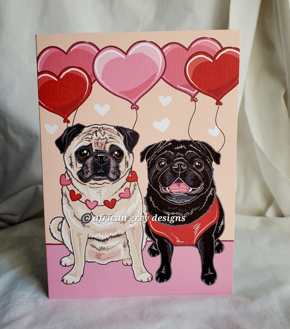 Pug Heart Automatic Umbrella Pug Heart Automatic Umbrella