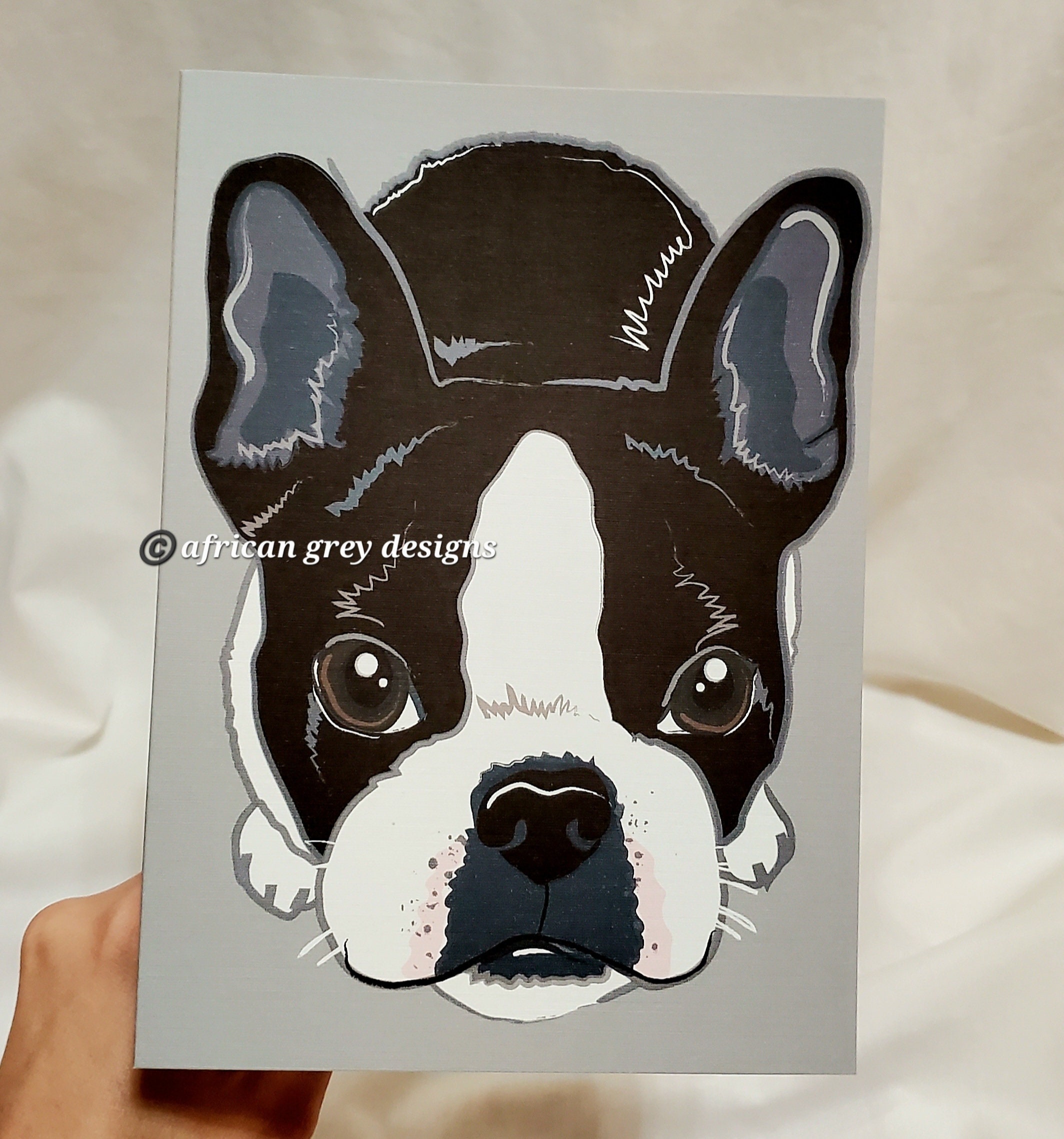 Society6 ケース Boston Terrier by Anne Was Here il_fullxfull.4222643015_8c8q.jpg