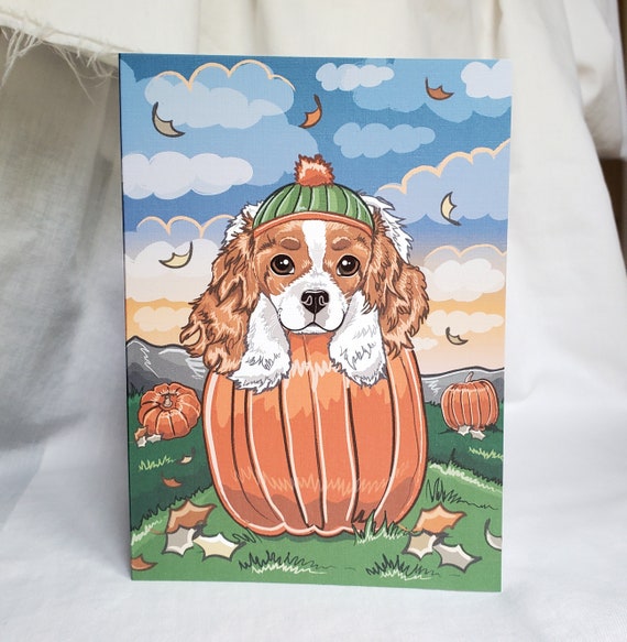 Mommy's Little Pumpkin Shirt - Tri Cavalier King Charles Spaniel Mommy's Little Pumpkin Shirt - Tri Cavalier King Charles Spaniel