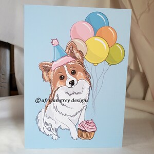 Papillon &#39;n Balloons Greeting Card