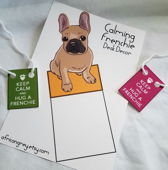 french bulldog desk accessories