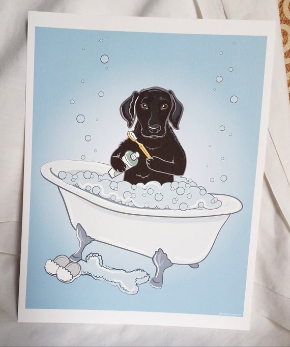 Birthday Pet Portrait One Pet Only Eco-Friendly 8x10 Print on Linen Paper