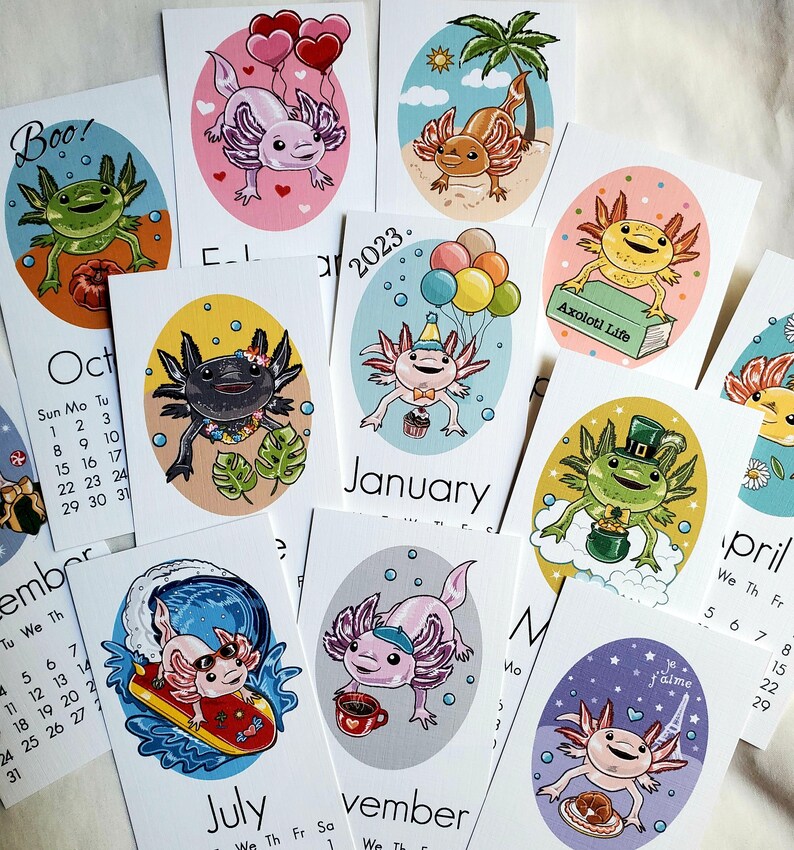Axolotl Advent Calendar Axolotl Advent Calendar