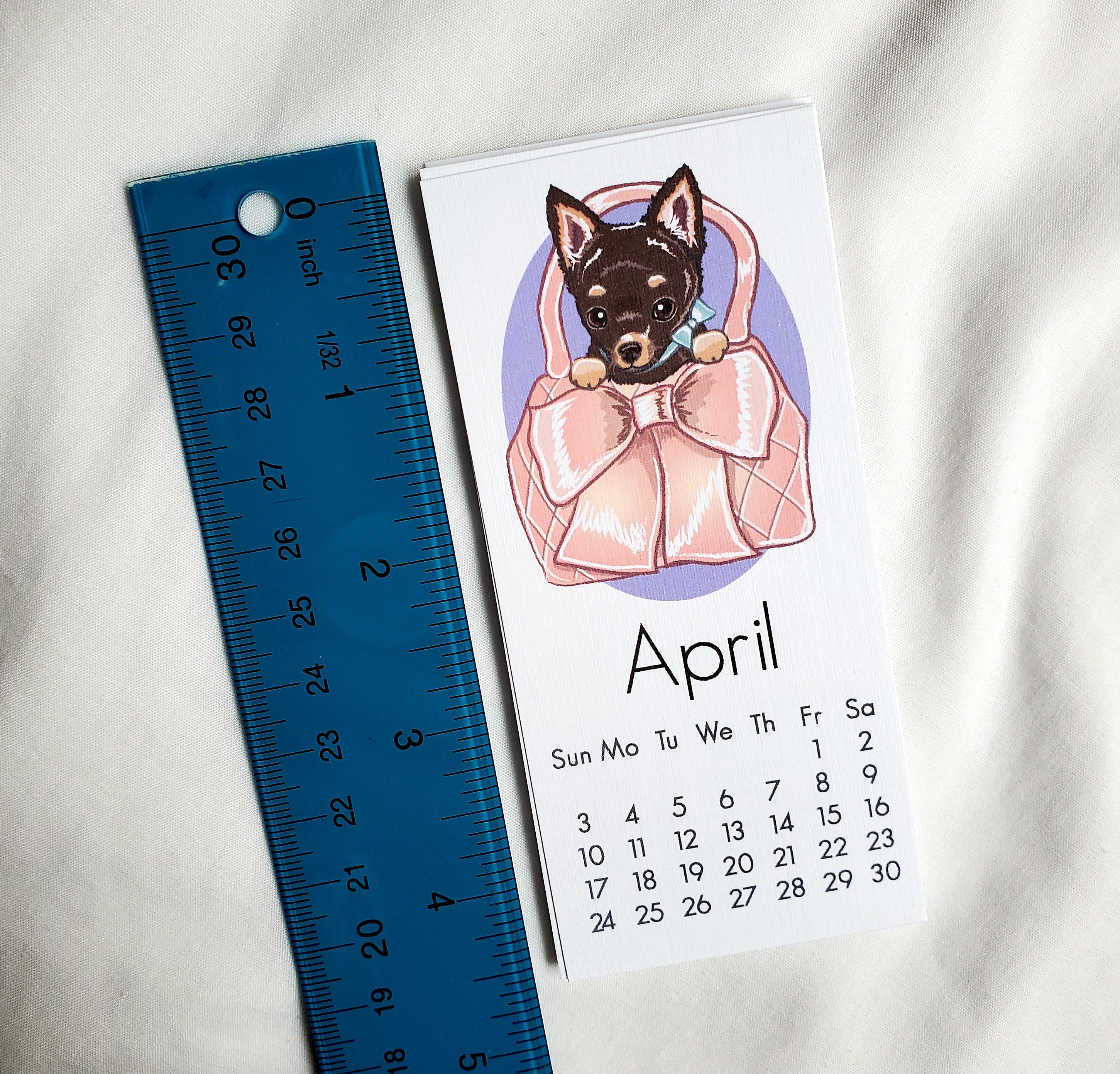 2022 Chihuahua Calendar Mini Desk Size Printed on Recycled | Etsy