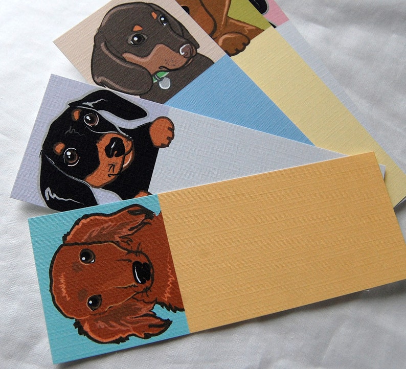 Dachshund Bookmarks Eco-friendly Set of 5 | Etsy