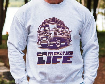 Sudadera Camping Life: Top de aventura en autocaravana