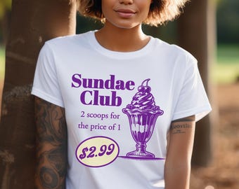 Sundae Best Men's Ice Cream Graphic T-shirt - Etsy