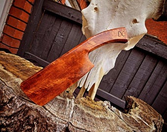 Handcrafted Maple Wax Scraper – Wooden Wax Removal & Sensation Play