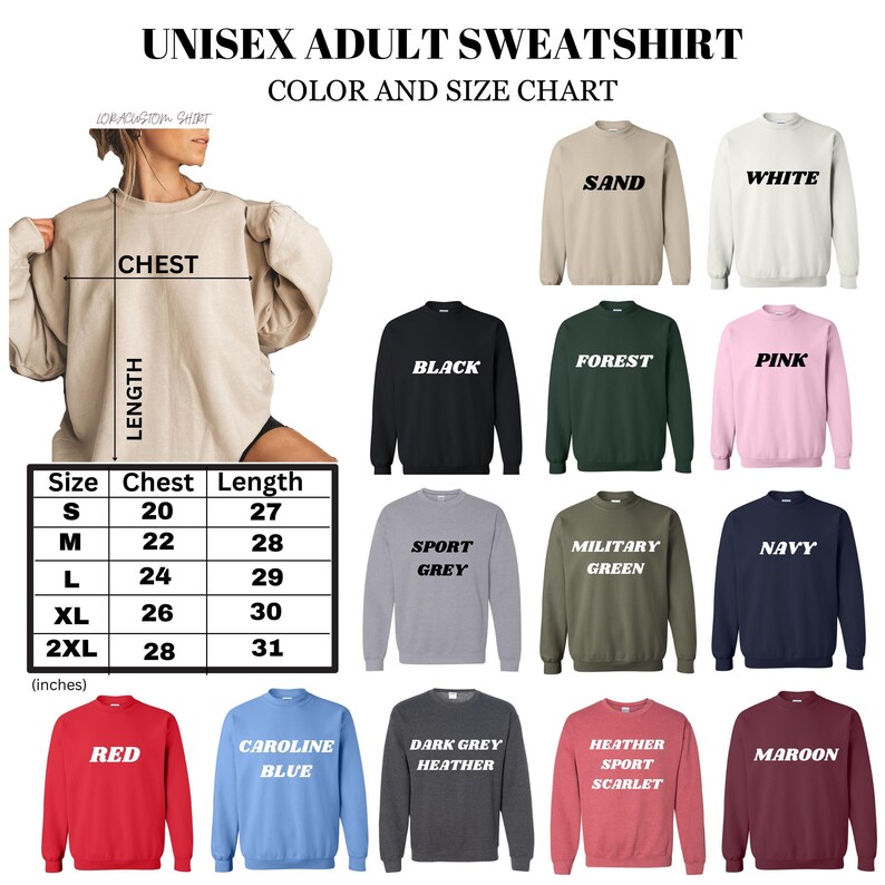 Custom Logo Sweater, Personalized Company Logo Hoodie, Customized Company Shirt, Add Your Logo, Custom Coworker Gifts, Personalized Tagline image 6