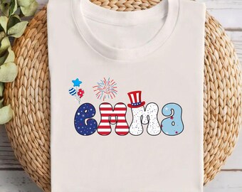 Custom 4th of July American Flag Shirt: Personalized USA Toddler Shirt