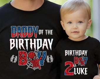 Custom Birthday Boy Shirt: Matching Family Birthday Shirts