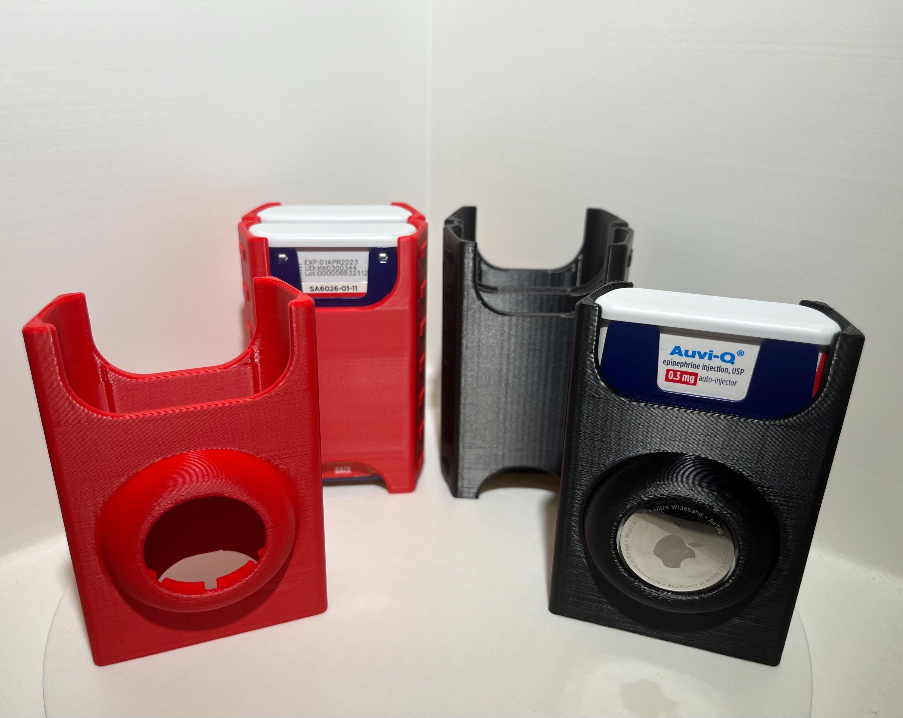 Auvi-q Case, Air-tag Compatible Case, Epinephrine