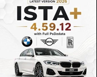 ISTA BMW 4.59.12 Completamente Attivato + PsdZData + video di installazione