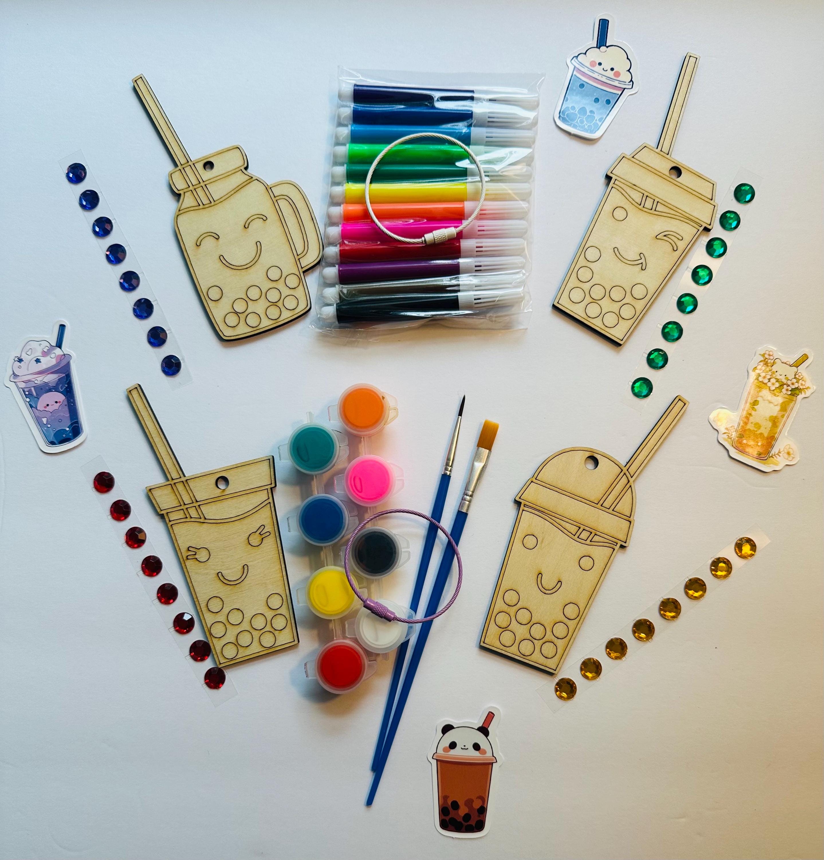 Paint Your Own Squishy Wishy - Kit Creativo Per Dipingere Giocattoli Sensoriali Per Bambini