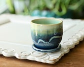 small coastal planter succulent container boho decor small planter