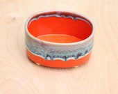 mango orange plant container oval planter coastal decor