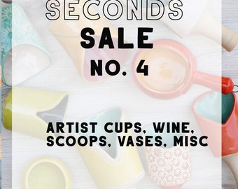 SALE NO. 4 // seconds sale // handmade pottery