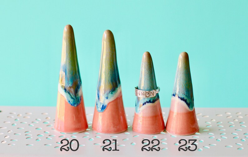 ring cones jewelry organizer boho decor ring tree mothers day gift