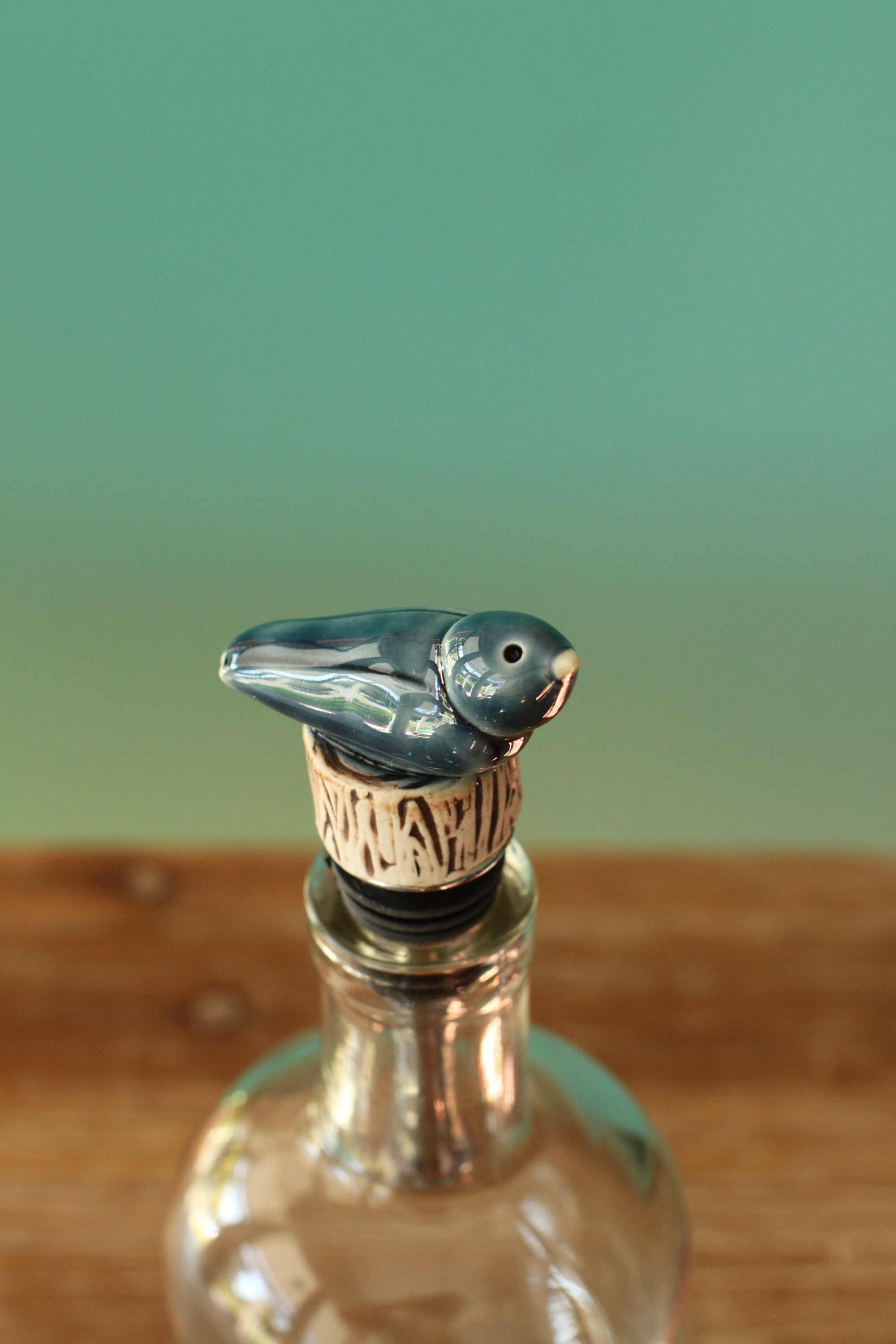 bird wine stopper // bottle stopper // wine love gifts