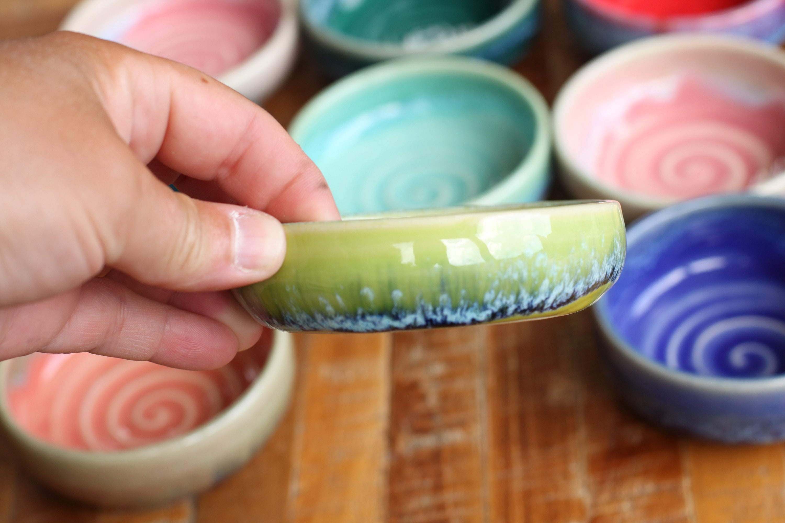 small shallow bowl, choose your favorite // small prep bowl // small