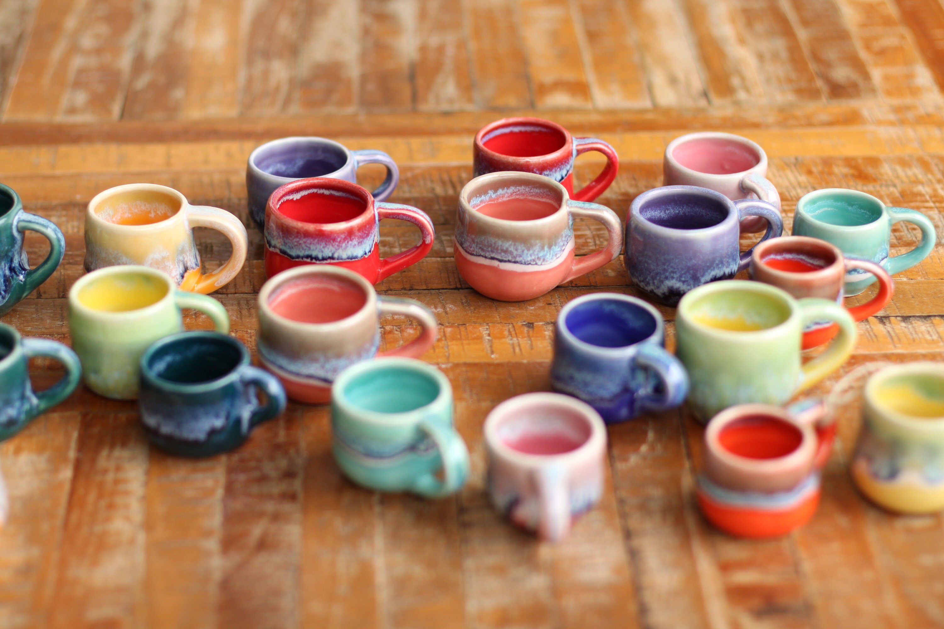 coffee cup ornament // Christmas ornament // mini coffee cup // coffee