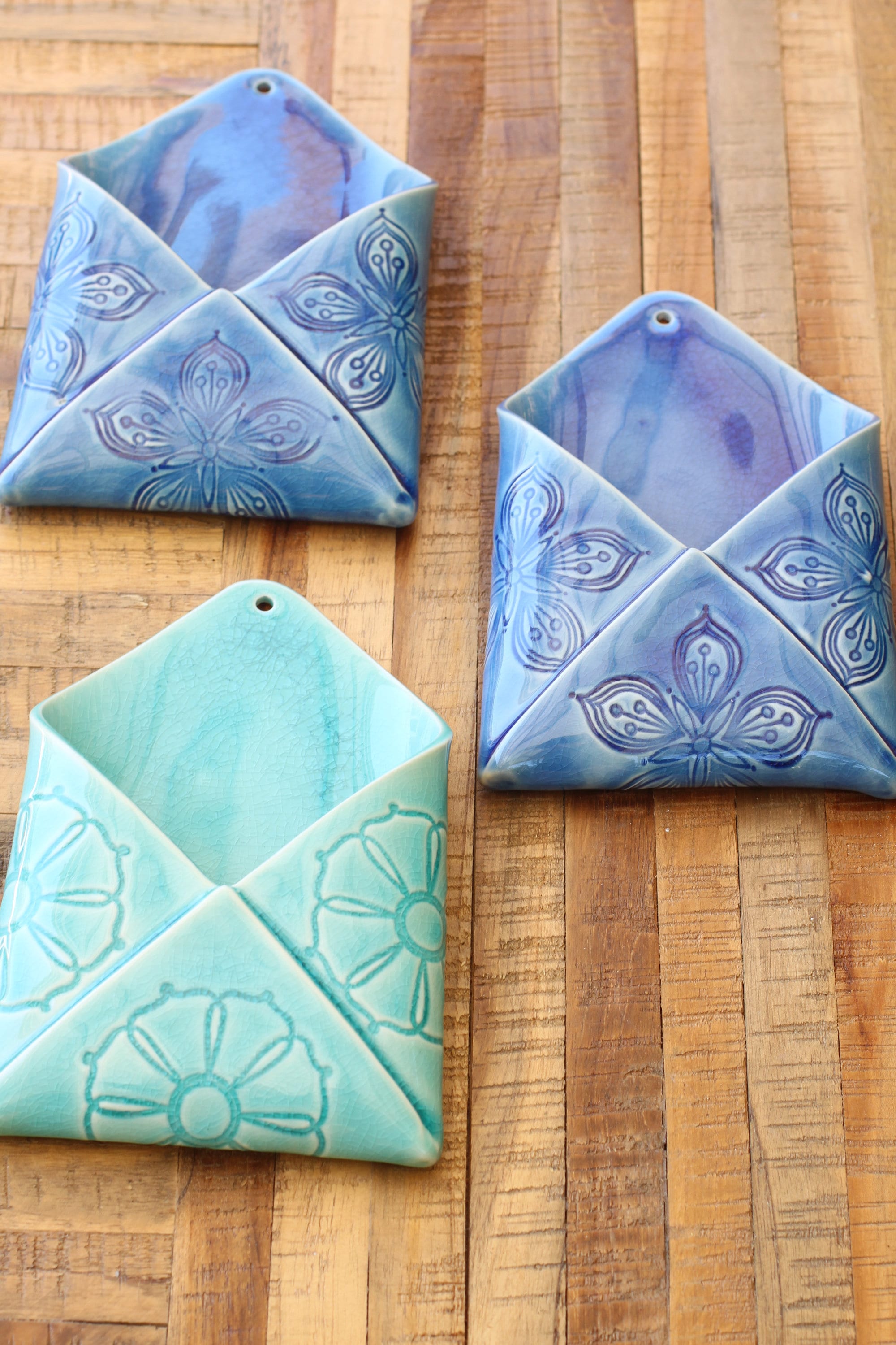 porcelain envelope wall vase, choose your favorite