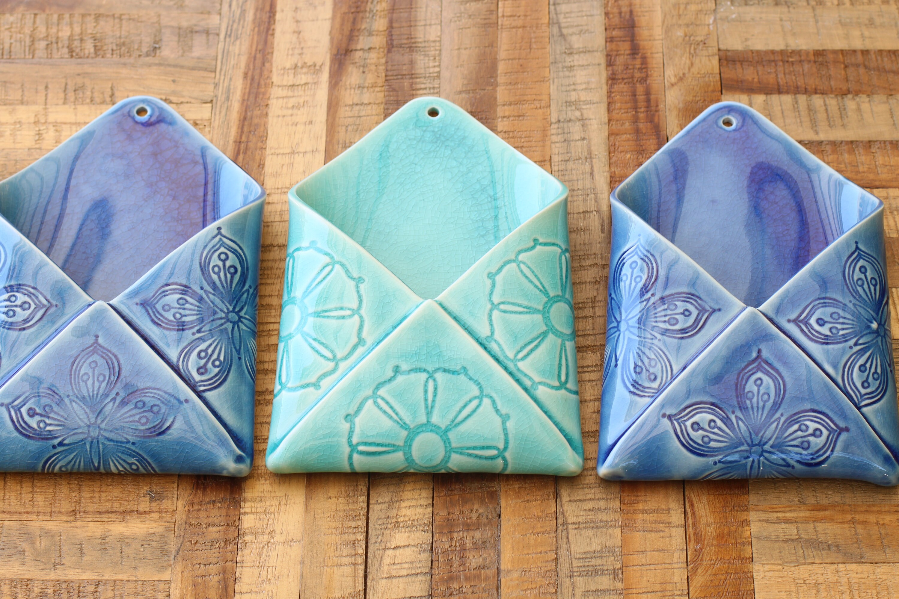 porcelain envelope wall vase, choose your favorite