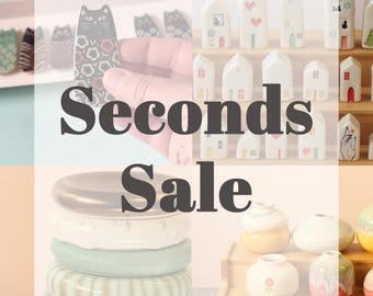 SECONDS sale colorful cup/espresso