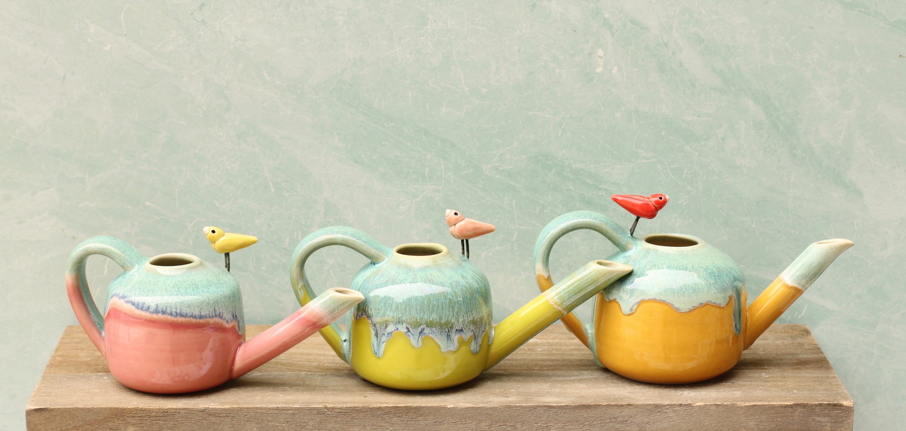 little watering can// small water pitcher // gardener gift
