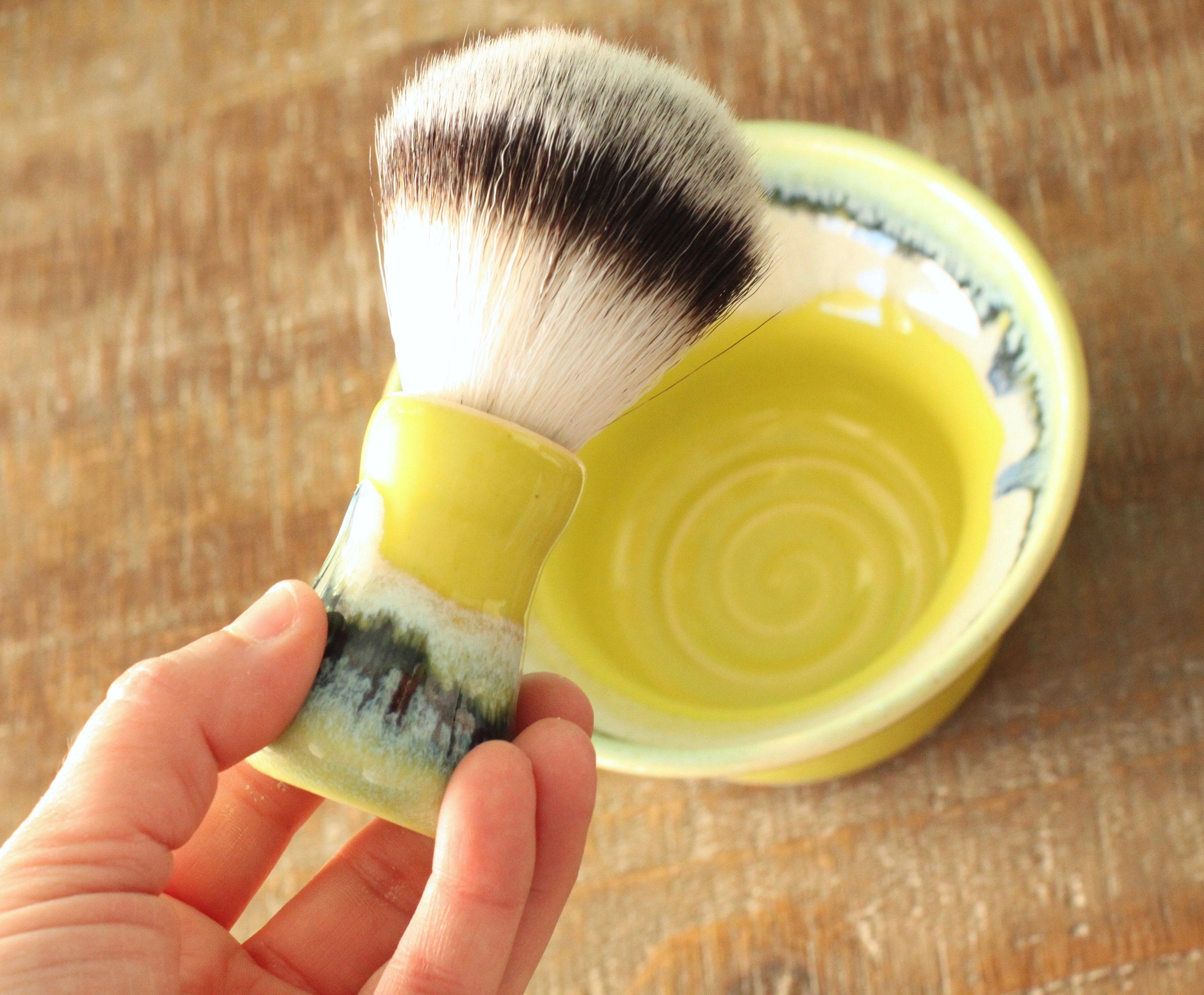 ceramic shave bowl set, choose your favorite // shave set // wet shave