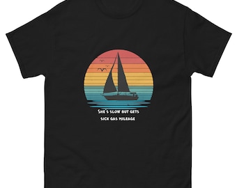 Funny Boating Unisex classic tee, Fishing humor shirt, Funny Nautical Shirt, Boat gift