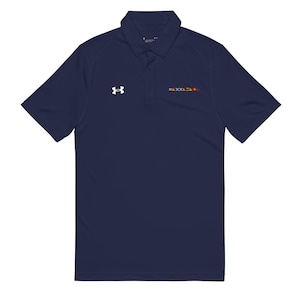 COMMODORE mit gestickten Nautikflaggen unter Armour® Herrenpolo