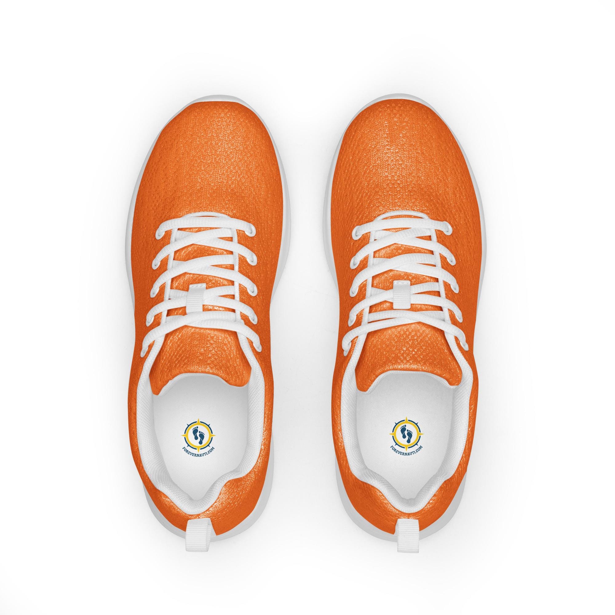 Zapatillas deportivas naranja fluorescente para mujer, zapatillas de verano, zapatillas de paseo, zapatillas para caminar