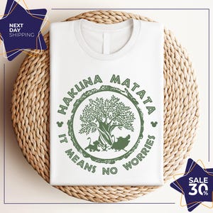 Hakuna Matata shirt | Animal Kingdom shirt for MEN | vacation tee | Lion King shirt | Dad Disney Shirt | Animal Kingdom Tshirt | Couples Tee