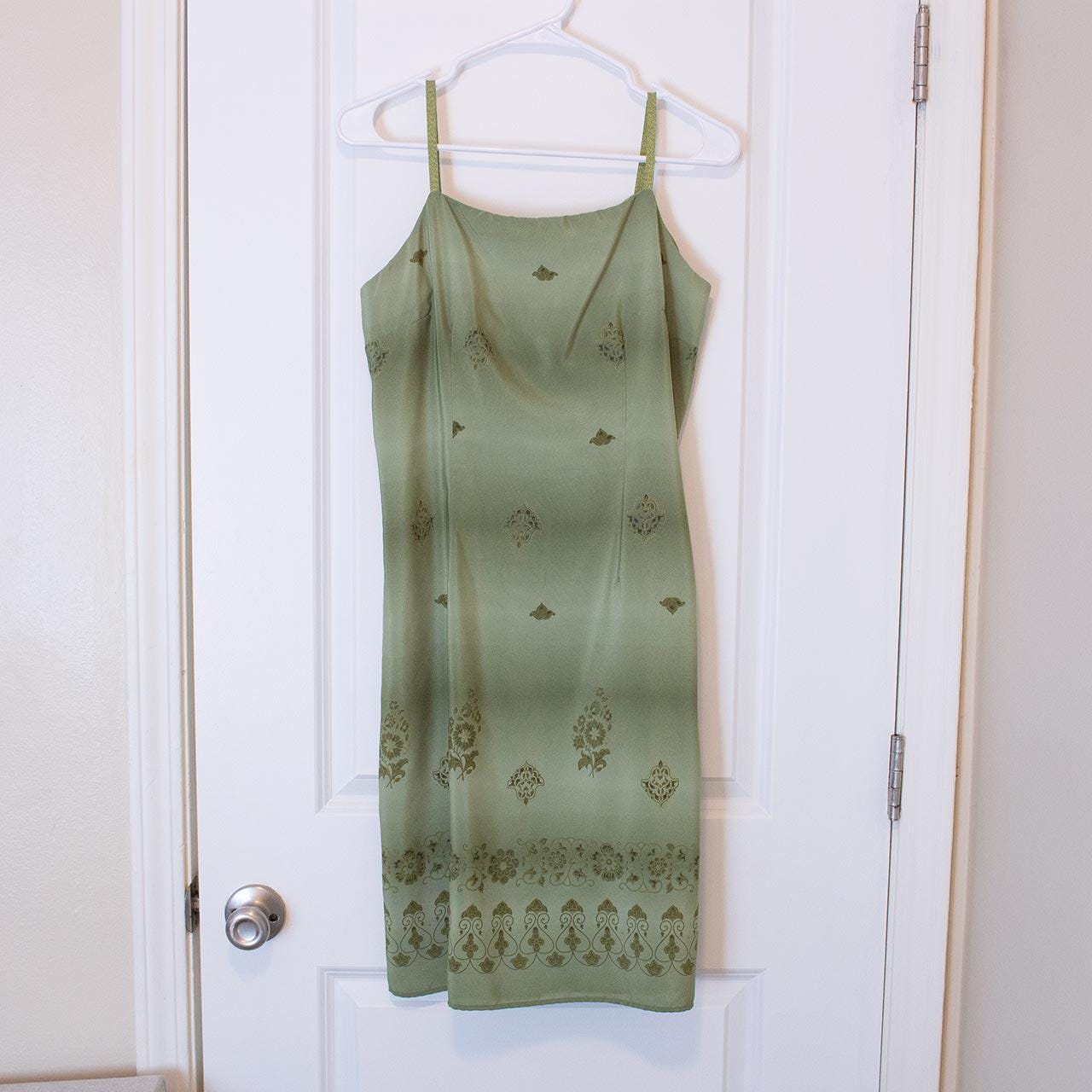 Green Gradient Dress - Etsy