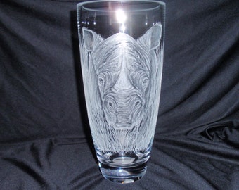 Rhino Vase