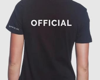 WFTDA OFFICIALS Womens tops