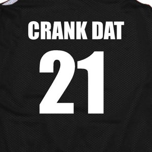 DIY Vinyl name and numbers Roller Derby Soccer Baseball Football