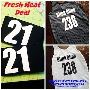 Reversible Jersey (Women&#39;s and Men&#39;s)  and armband Set
