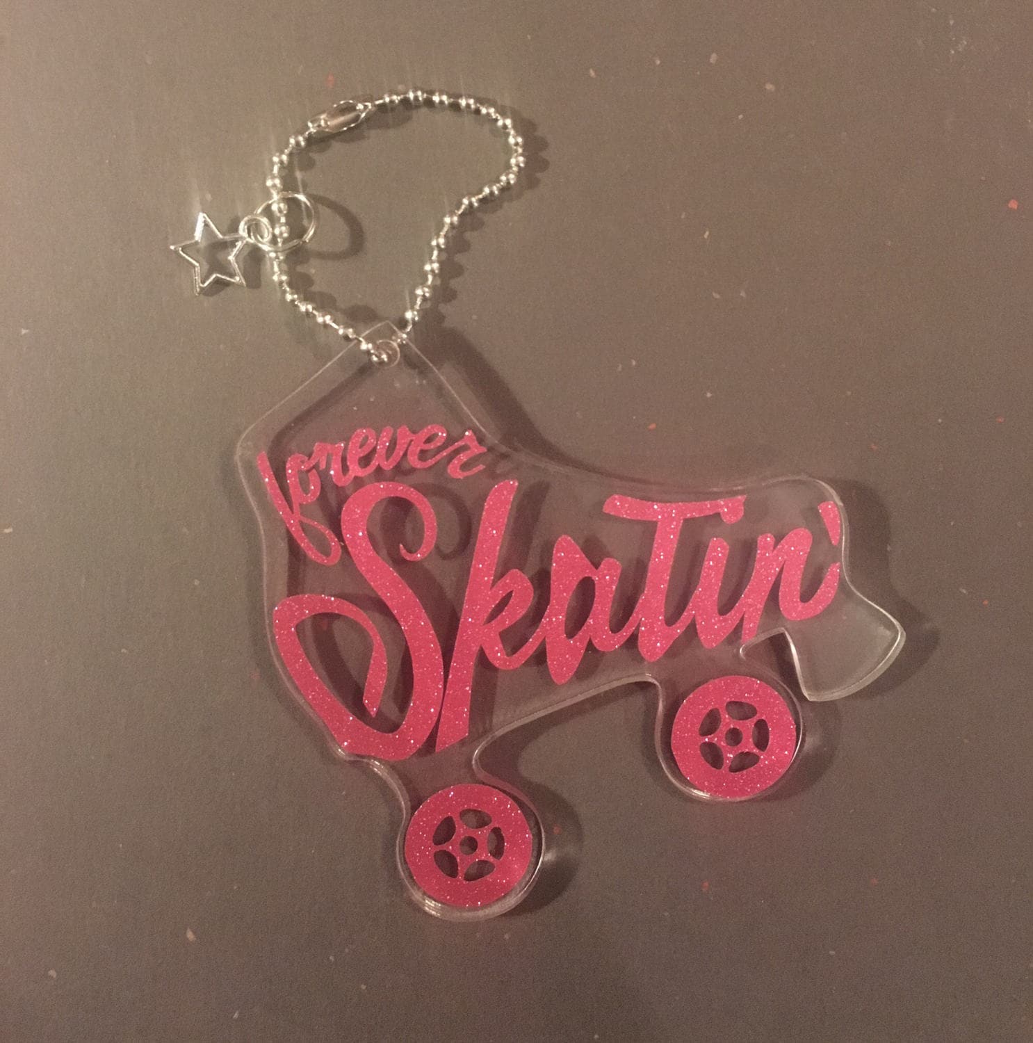 Forever Skatin' Key Chain