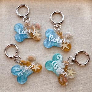 By the Sea pet tag