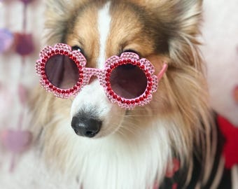 Sparkle Sweetheart Pet Sunglasses